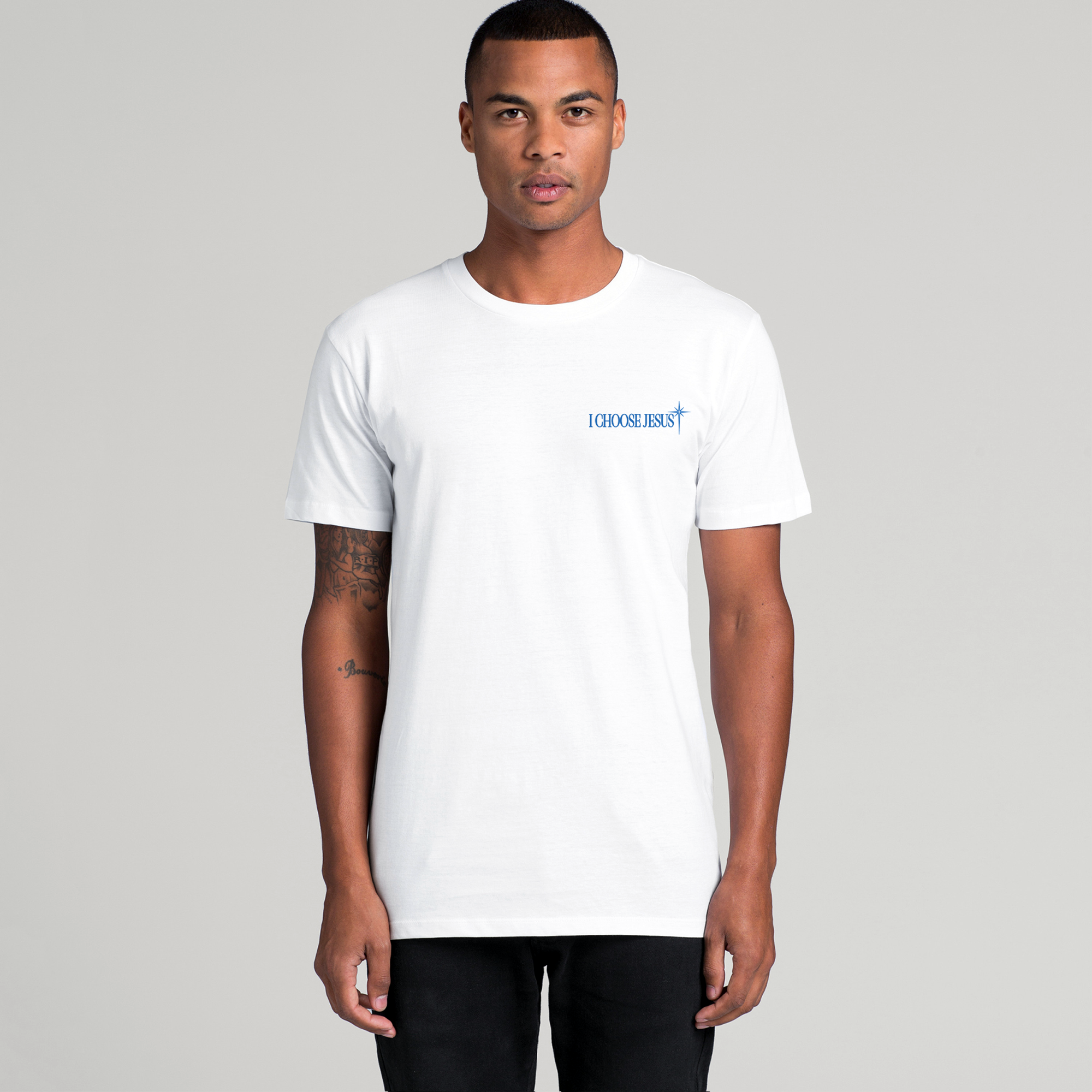 Choose Jesus Cobalt Doe Tee