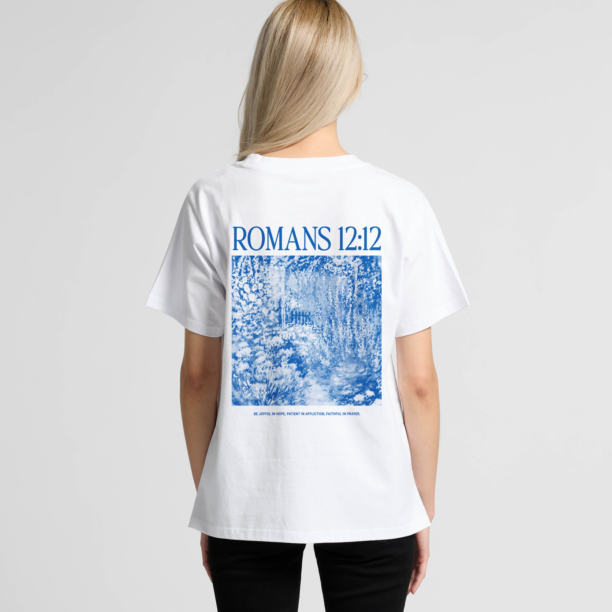 Romans 12 12 Be Joyful Graphic Tee