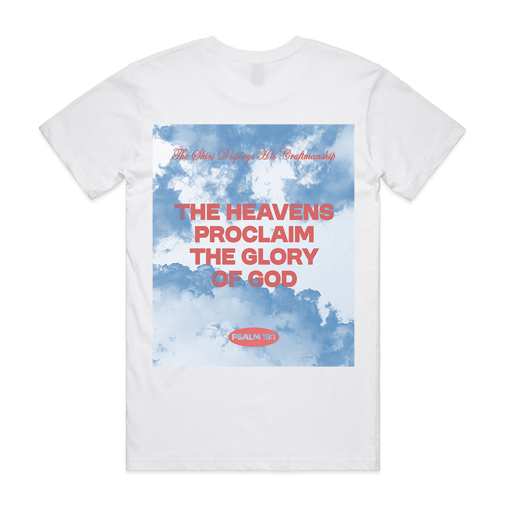 Psalm 19 1 The Heavens Proclaim Graphic Tee