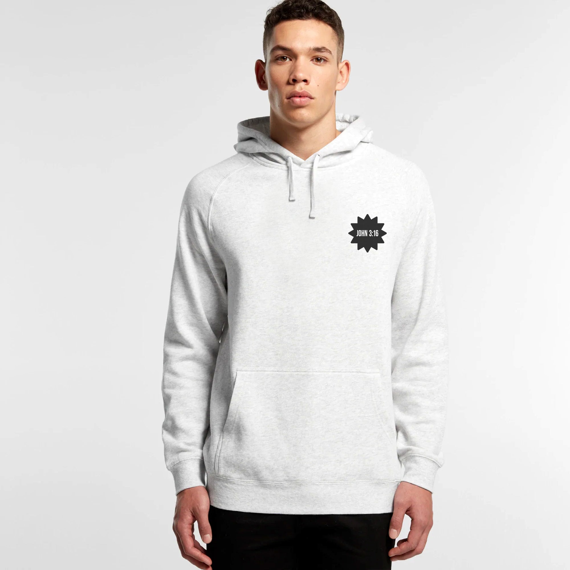 John 3 16 Heart Sphere Hoodie