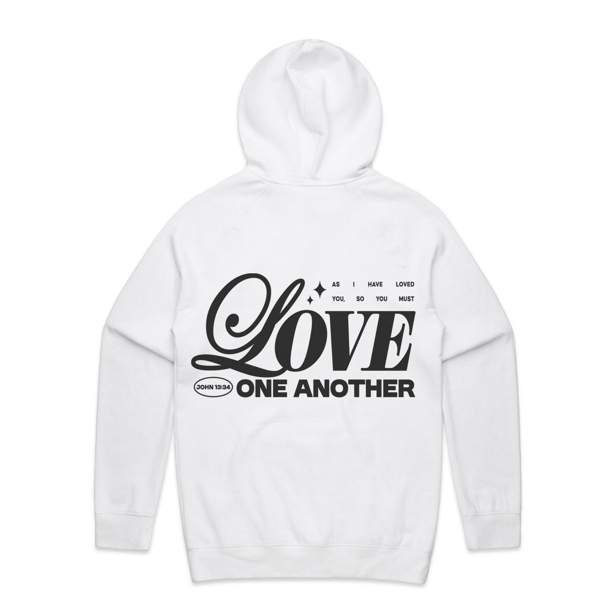 John 13 34 Love One Another Hoodie